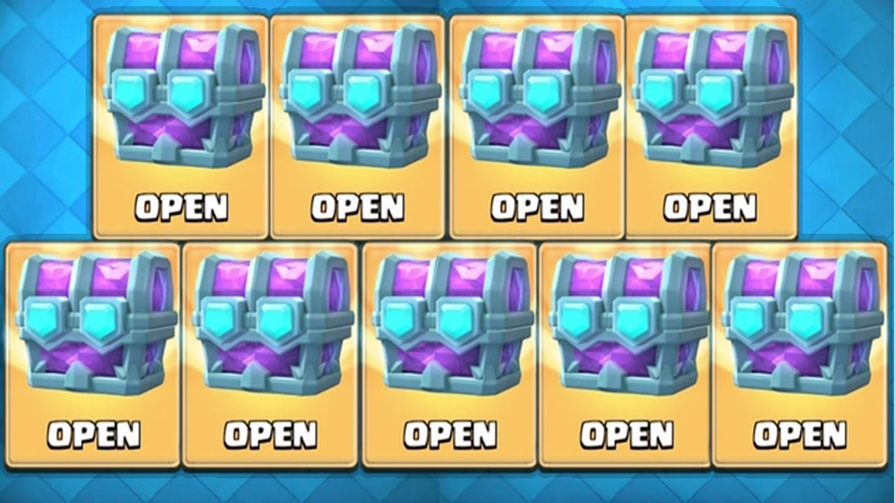 OPENING 9 DOUBLE LEGENDARY DRAFT CHEST! Clash Royale OPENING ULTIMATE CHAMPION CHEST + 9 Draft Chest