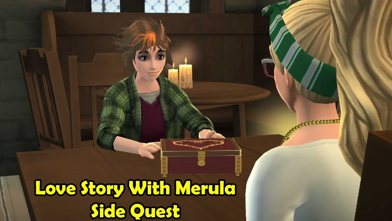 Love Story With Merula Side Quest Harry Potter Hogwarts Mystery
