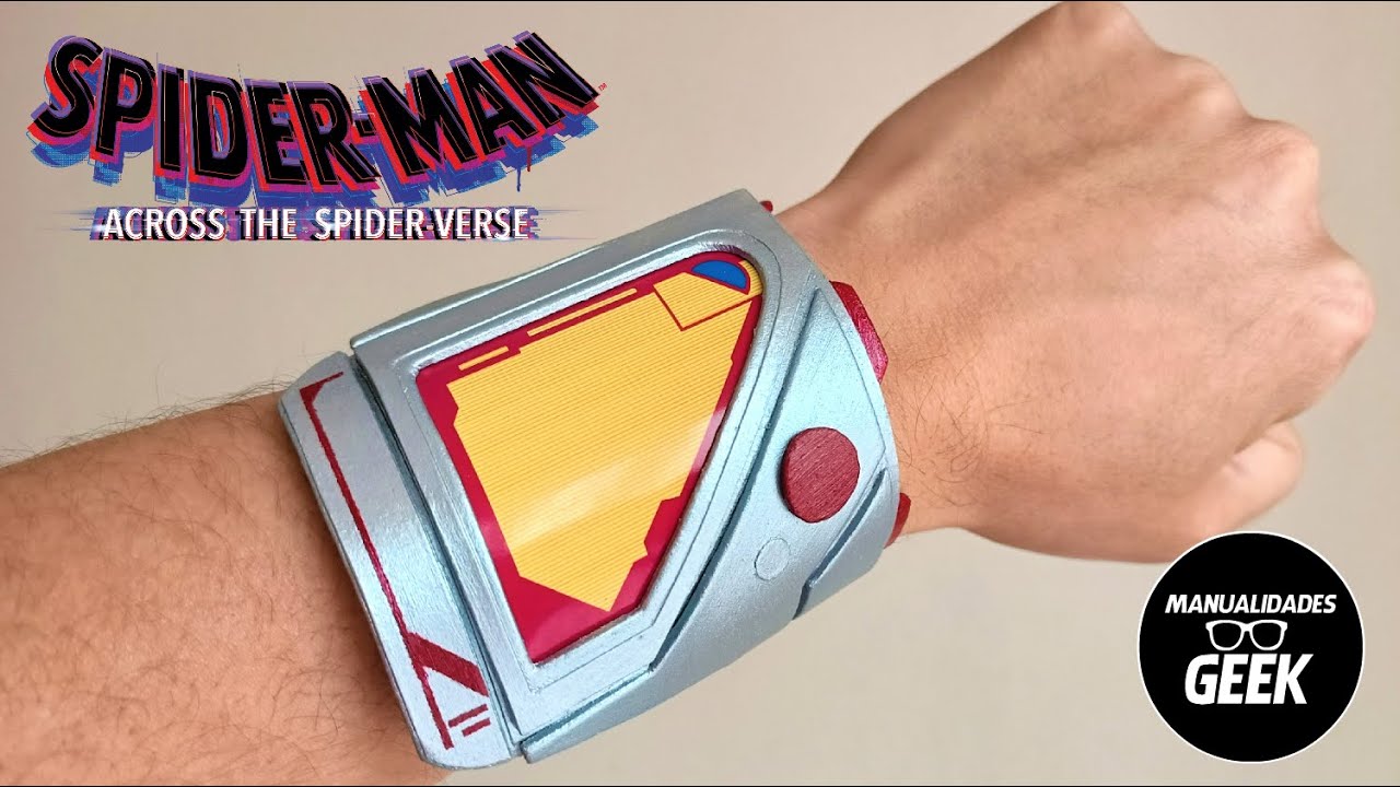 Como hacer el Reloj Multiversal/Gizmo de Spider-man Across the Spider-Verse DIY/TUTORIAL/MANUALIDAD