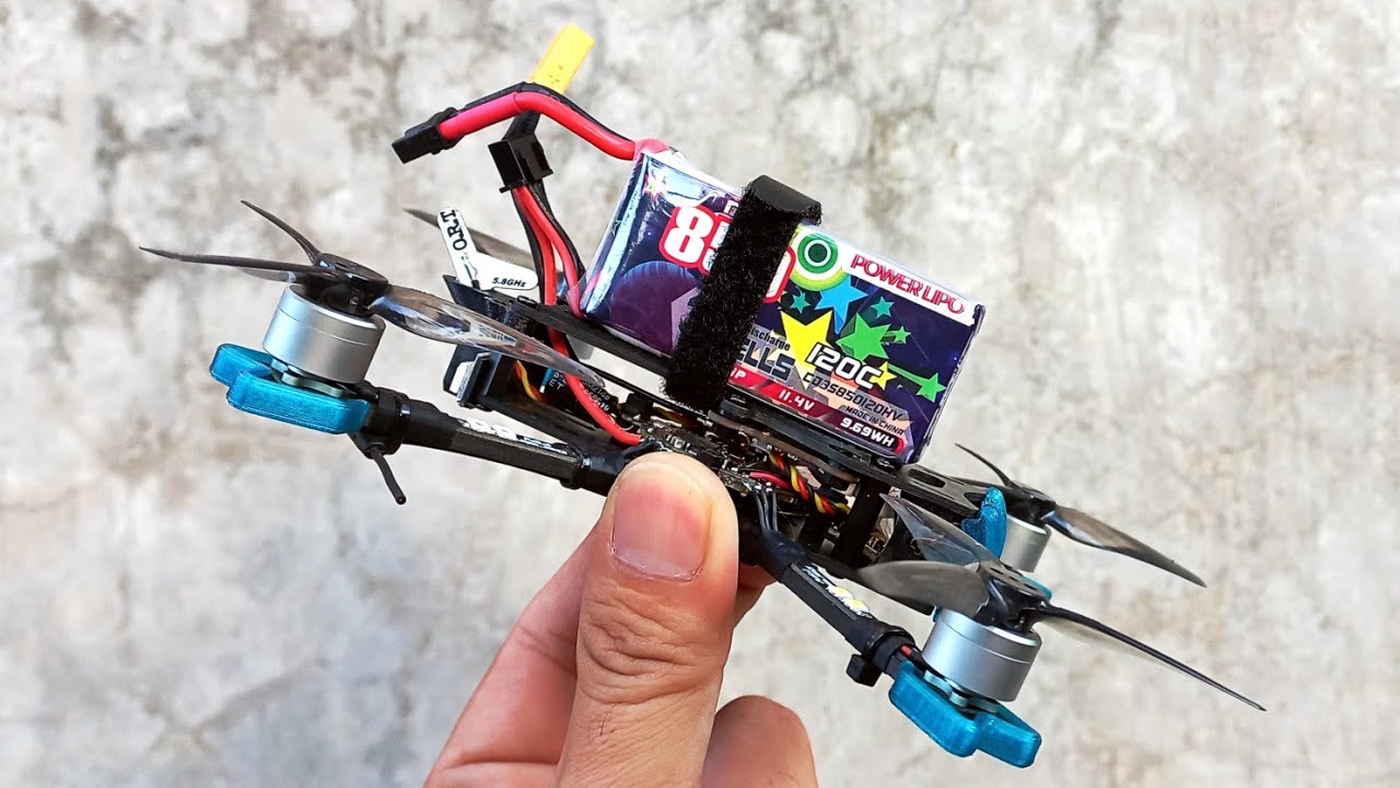 Coddar 3S 850mah 120C Test With DarwinFPV Baby Ape 3 Pro