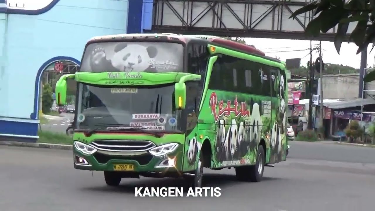 Bus Restu tujuan Surabaya Terminal Maospati Magetan
