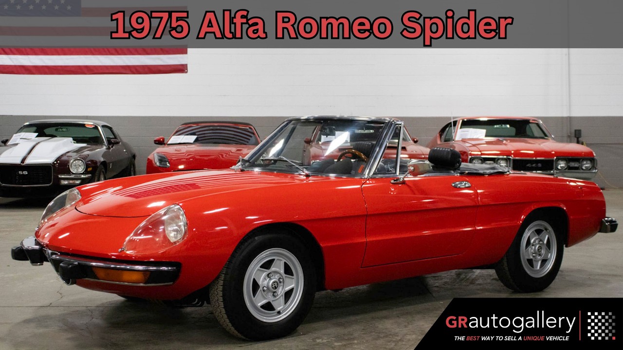 1975 Alfa Romeo Spider For Sale - Walk Around