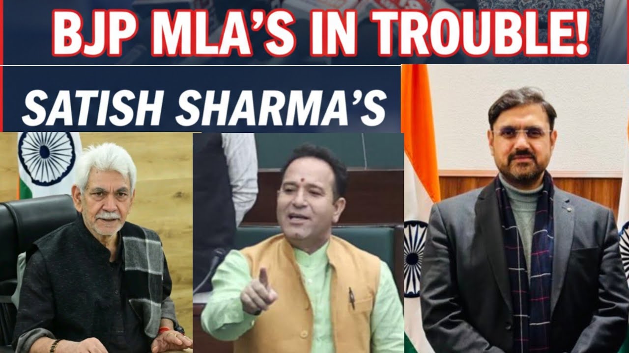 Big Statement of Satish Sharma..... Regarding Bjp MLA's..... Listen In....!!!!!!