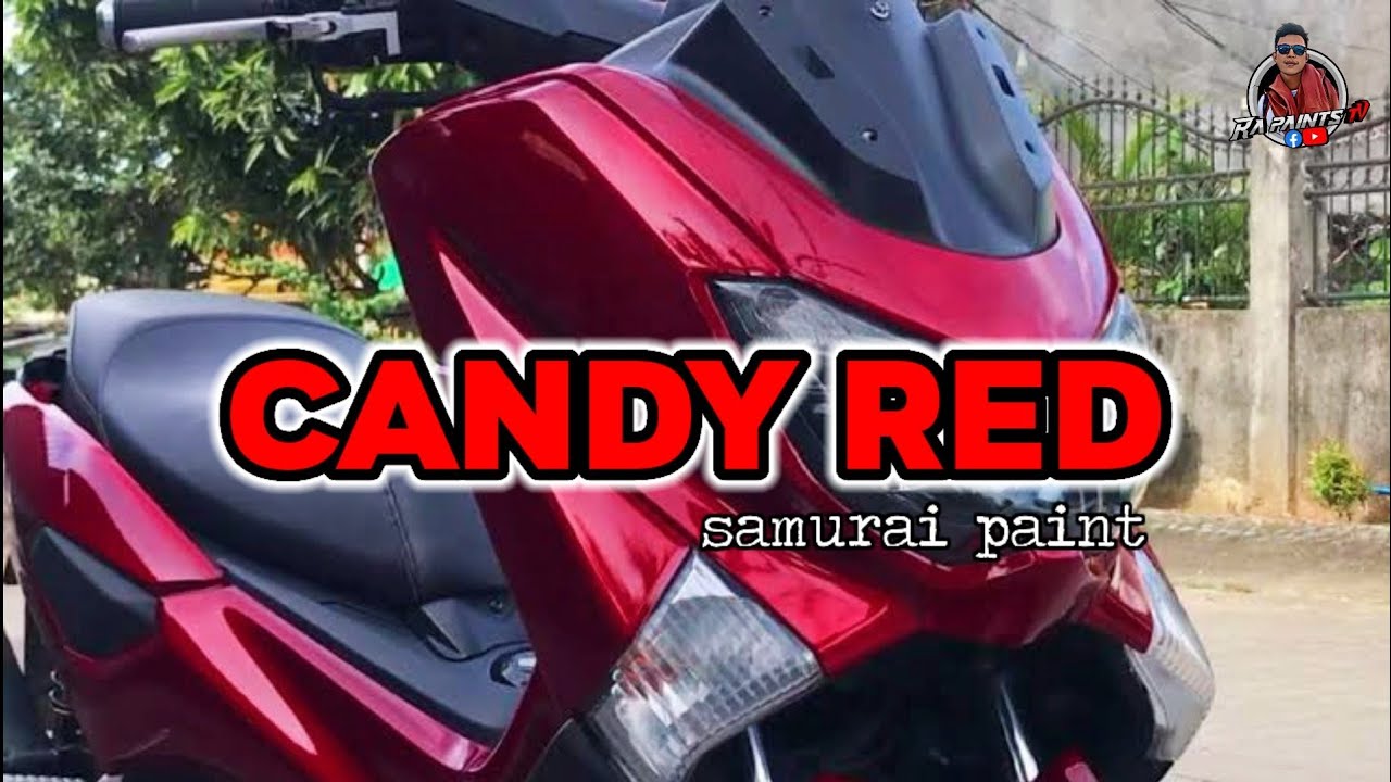 Paano magpintura ng candy red gamit ang samurai spray paint @rapaints