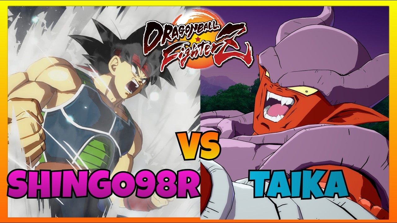 DBFZ - SHINGO98R vs TAIKA gameplays (Gogeta 4, Yamcha, Bardock vs Blue Vegeta, UI Goku, Janemba)