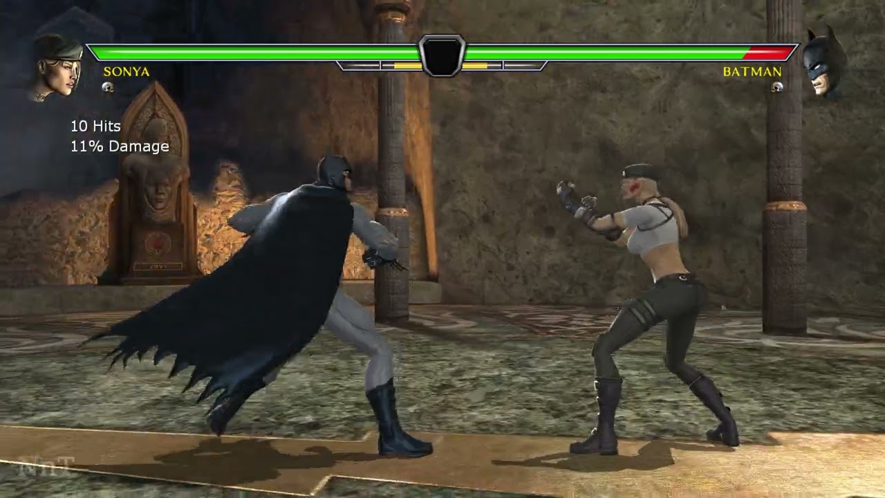 Sonya Vs Batman | Mortal Kombat Vs DC Universe (4K)