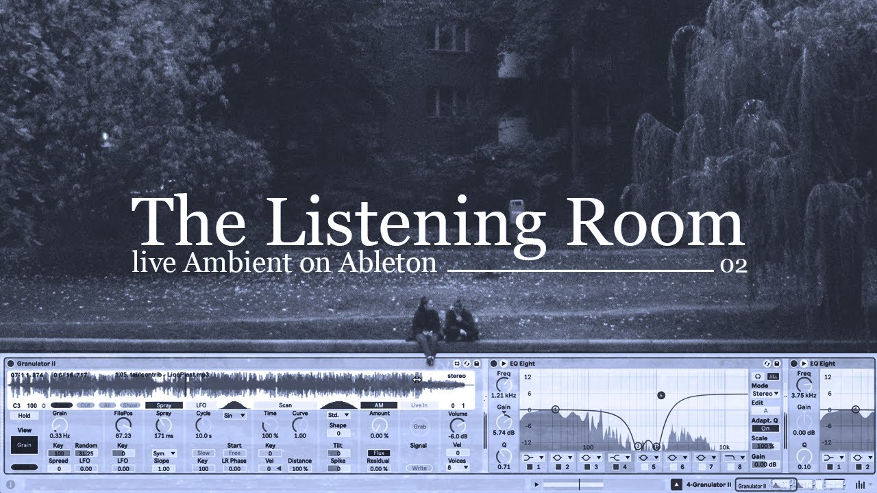 the listening room | ambient music in ableton | no talking session (ep. 2)