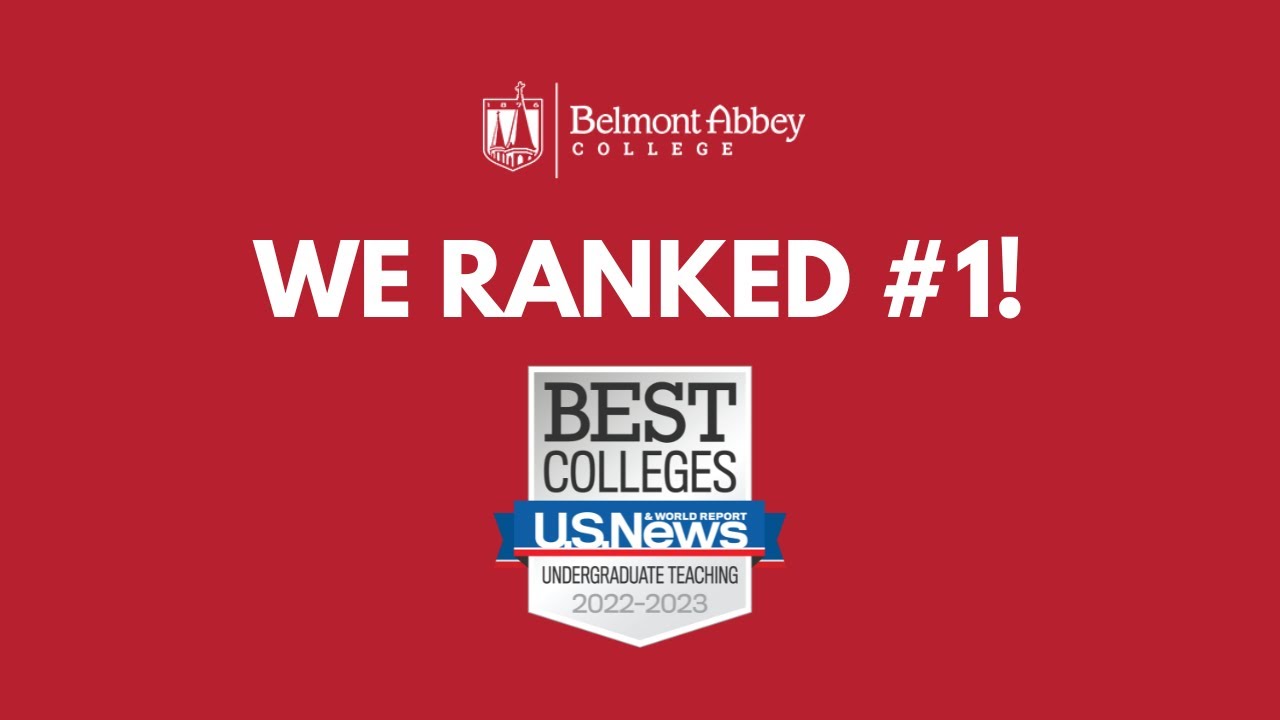 We Ranked #1 in the South! | Belmont Abbey College