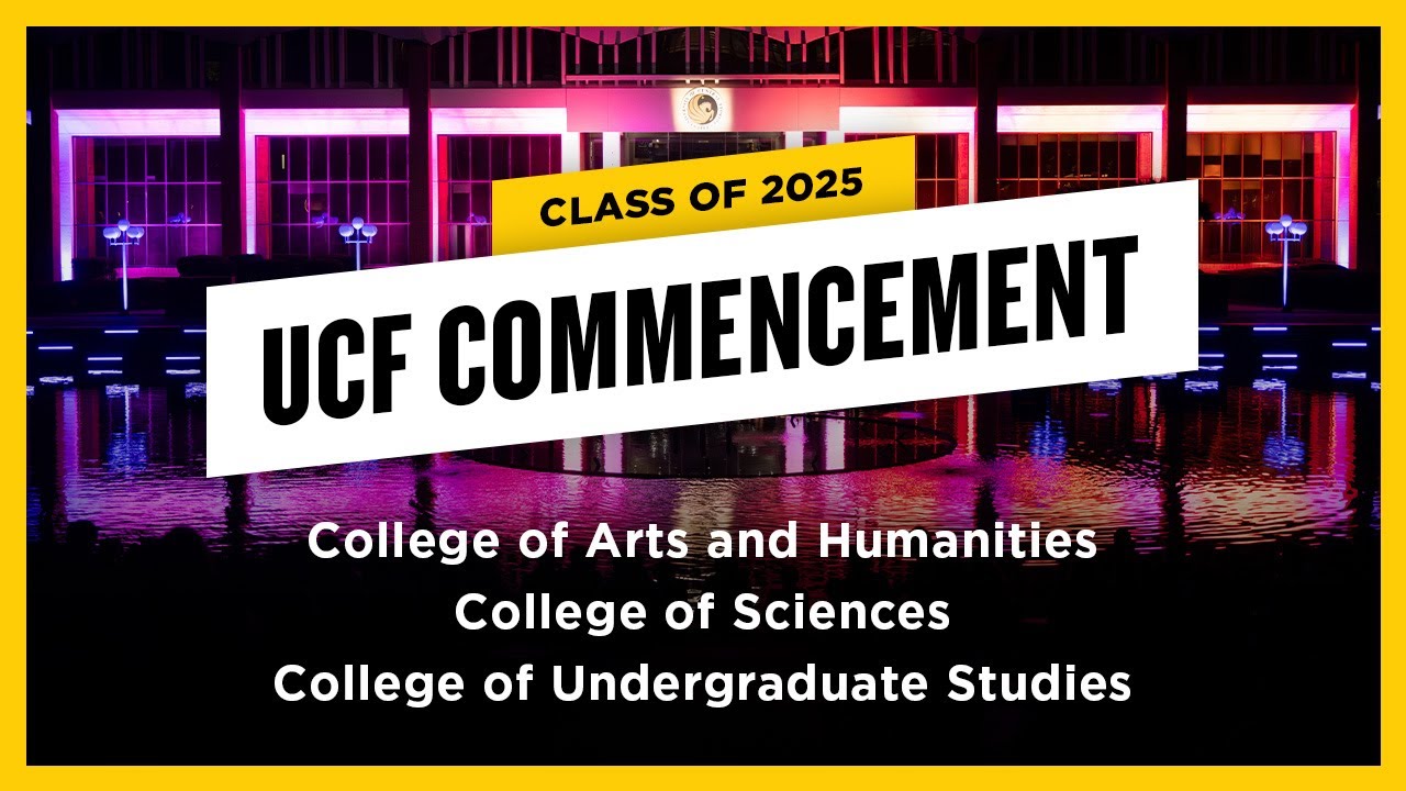 UCF Summer 2025 Commencement | August 1 at 6 p.m.