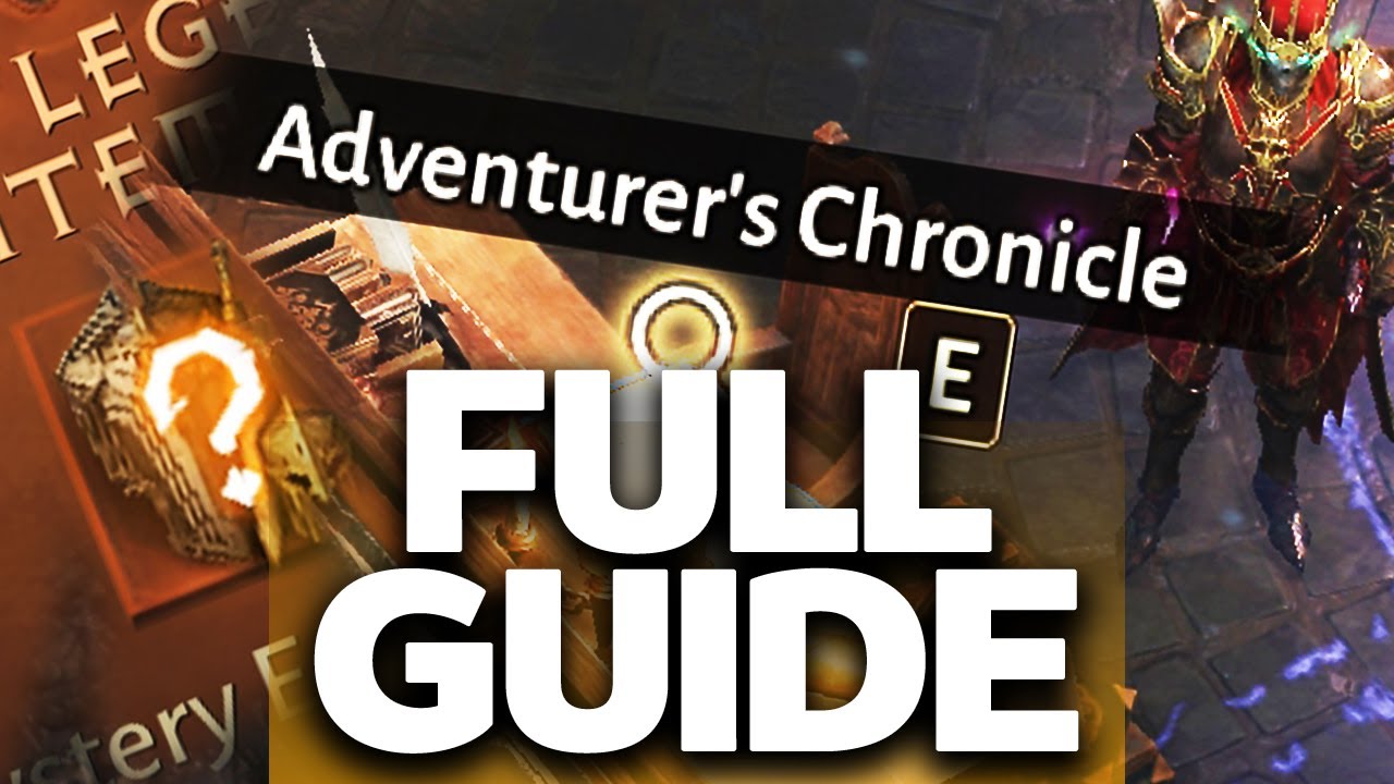GET YOUR 3 LEGENDARY ITEMS! Adventurer's Chronicle Locations | Diablo Immortal