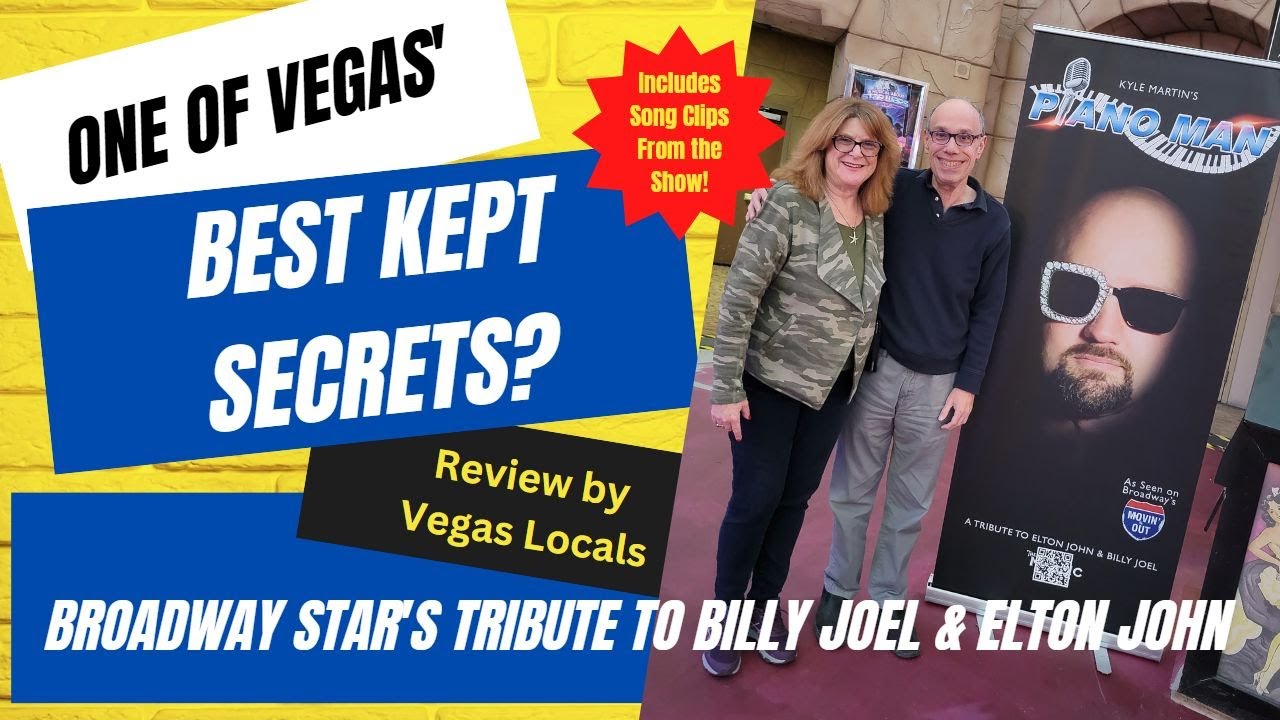 Vegas Show Review - Piano Man at Planet Hollywood's V Theater (Billy Joel, Elton John Tribute)