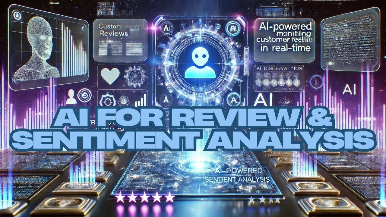 AI for Review & Sentiment Analysis  AI that monitors customer reviews and feedback