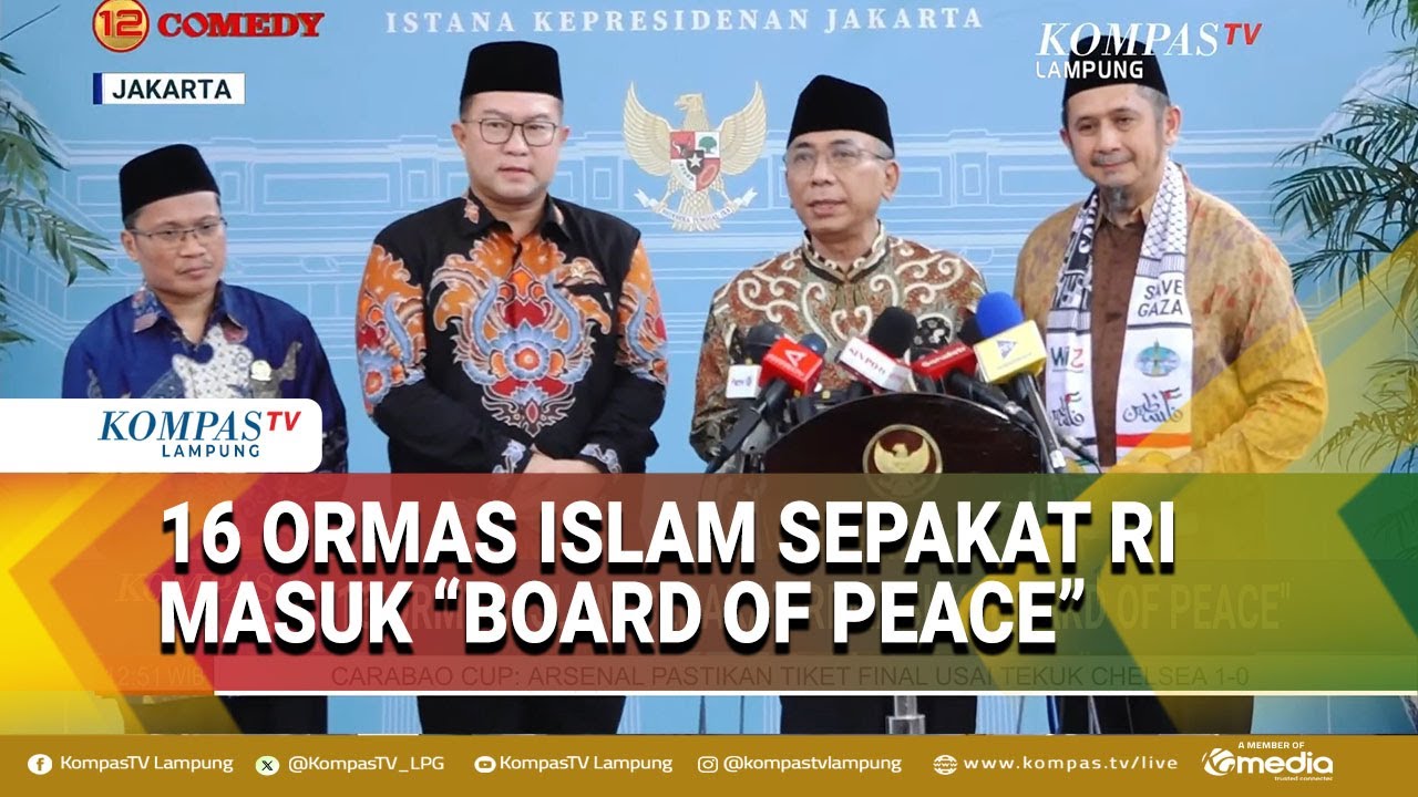 Usai Bertemu Prabowo, 16 Ormas Islam Sepakat Indonesia Gabung Board Of Peace