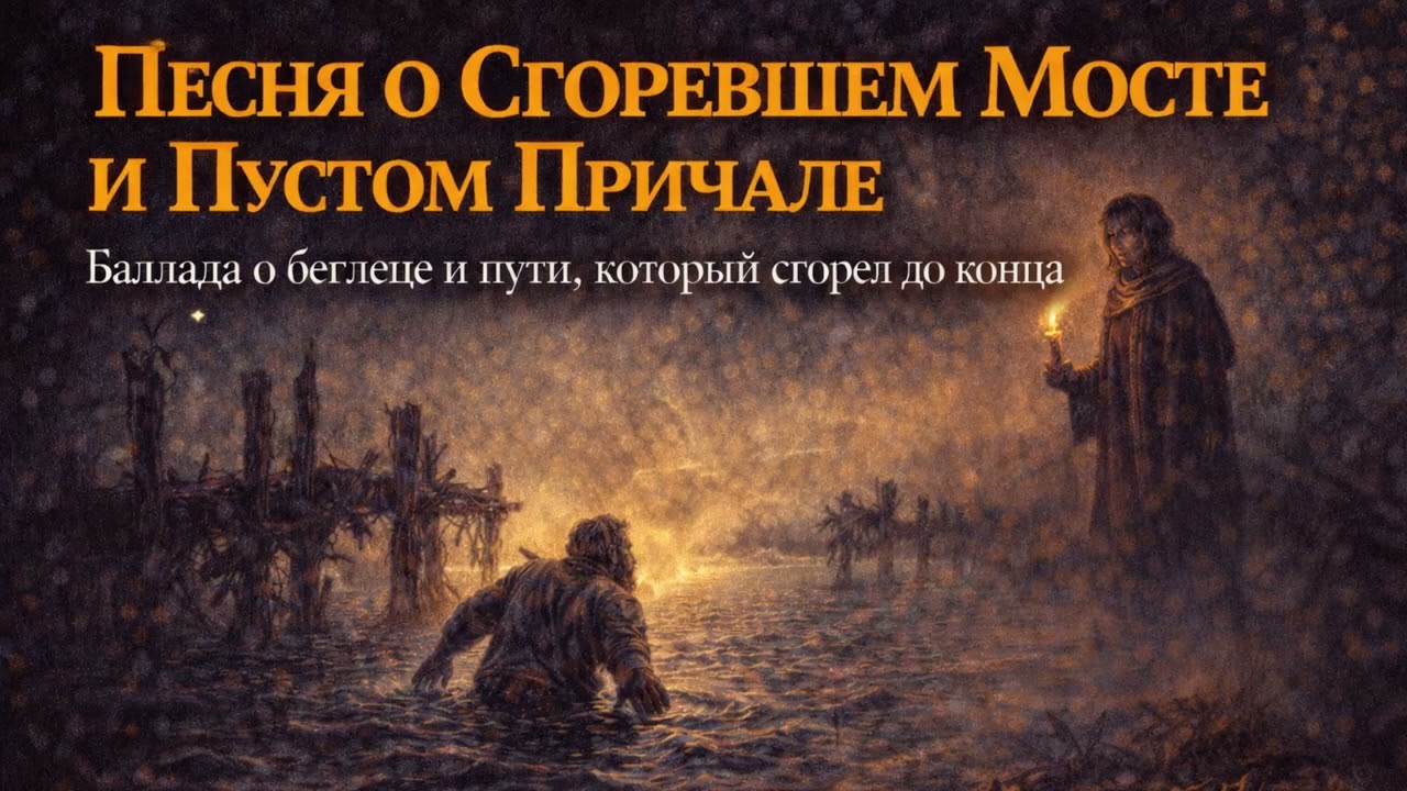 Песня о Сгоревшем Мосте и Пустом Причале (Авторская песня / Баллада)