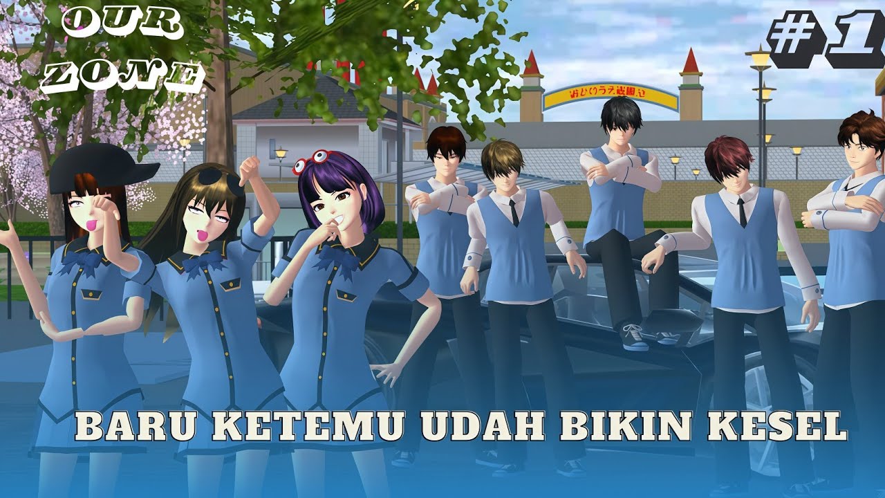 OUR ZONE #1 [ zea,vano and friends] || SAKURA SCHOOL SIMULATOR DRAMA 