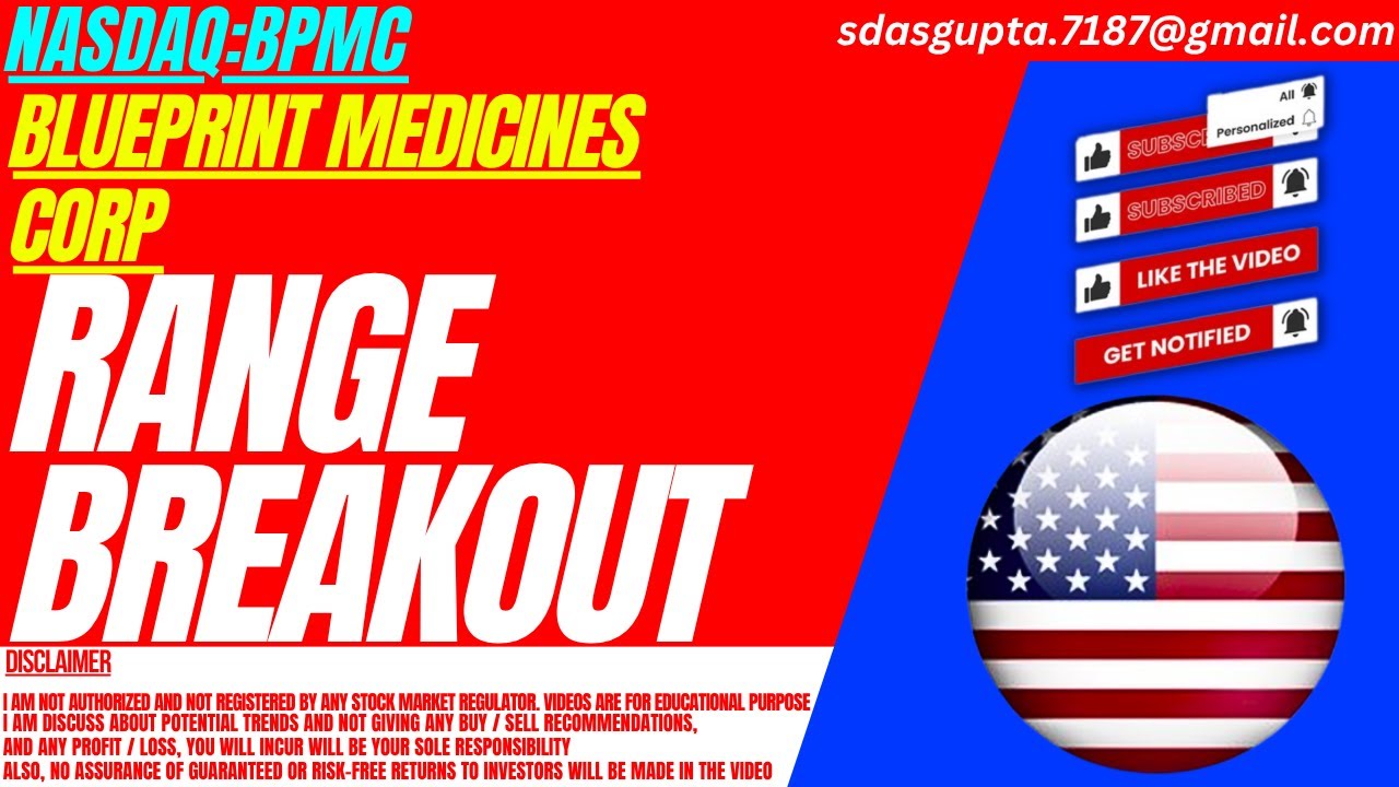 RANGE BREAKOUT : BPMC STOCK ANALYSIS | BLUEPRINT MEDICINES CORP STOCK