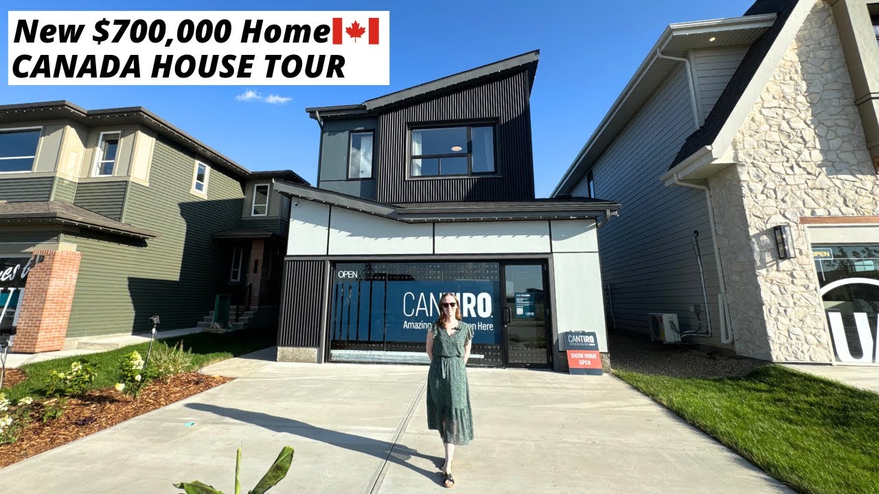 $700,000 Modern Home in St. Albert, Alberta, Canada| Canada House Tours| Life in Canada