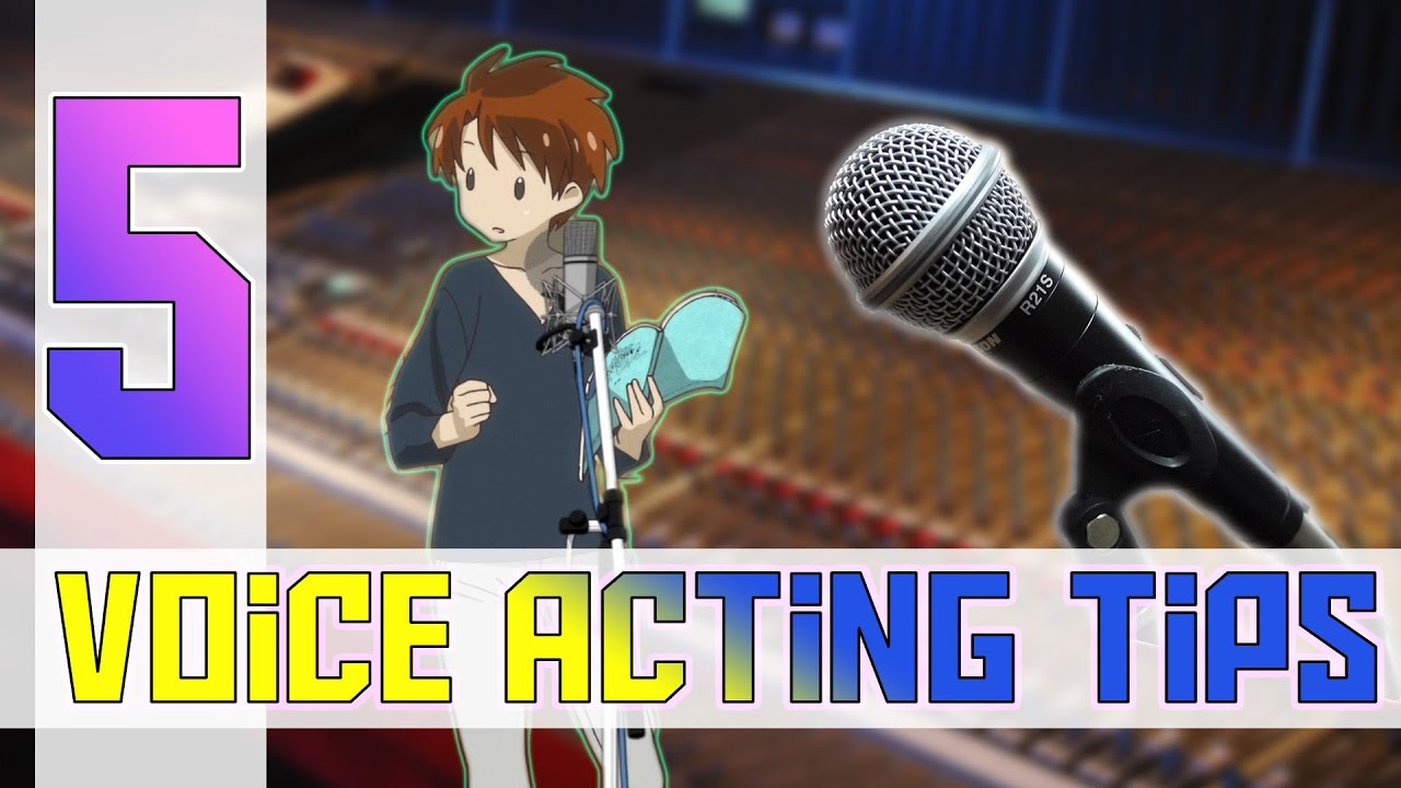 5 EASY Tips To Becoming A Better Voice Actor