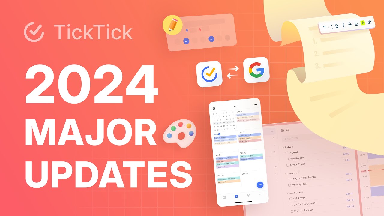 TickTick 2024: Must-Know Features & Updates