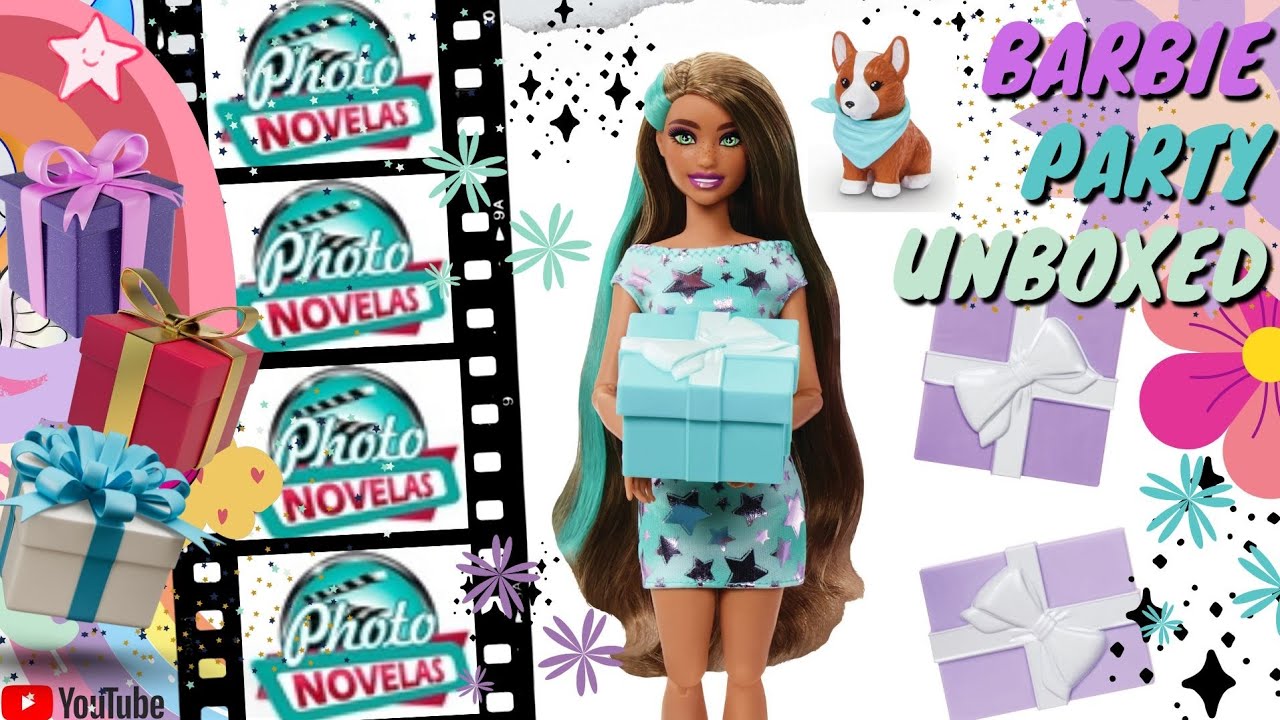 🎁 BARBIE PARTY UNBOXED, a petite articulada sardenta de rostinho Olivia/Pizzaz [Unbox e Review]