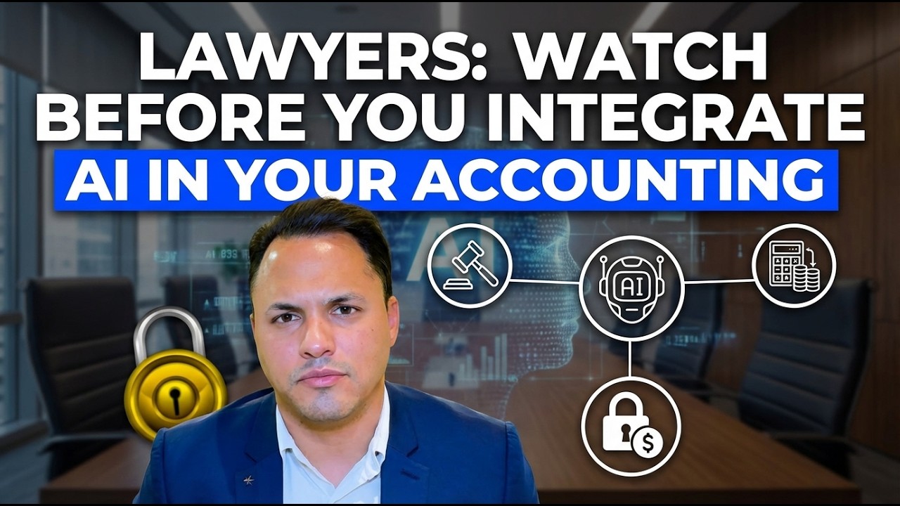 Law Firm AI Warning: Fix Your Books First (Attorneys Only)