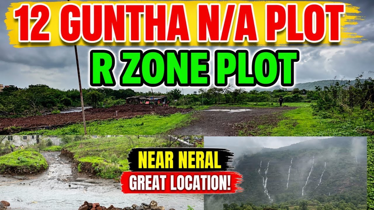 Open Plot For Sale In Neral | Budget Plot For Sale | Mountain View Plot