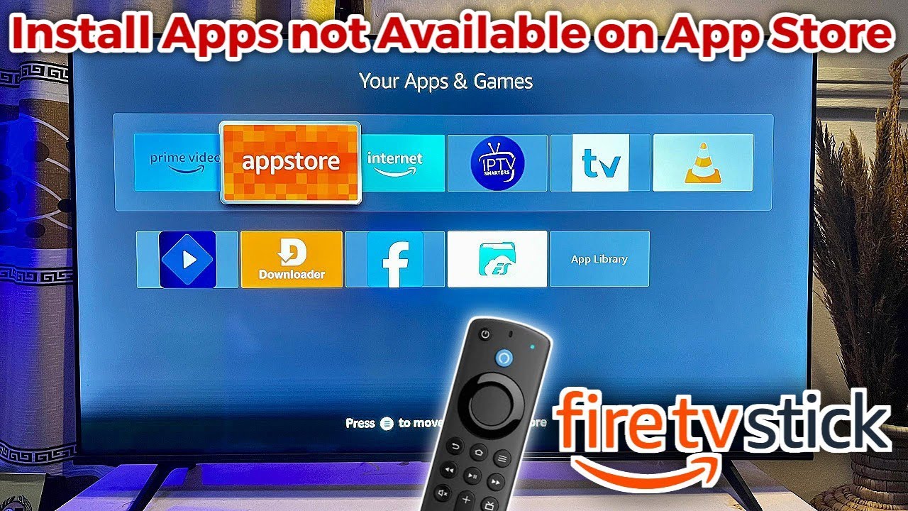 How to Install Any App on Fire TV Stick That's Not Available on the App Store