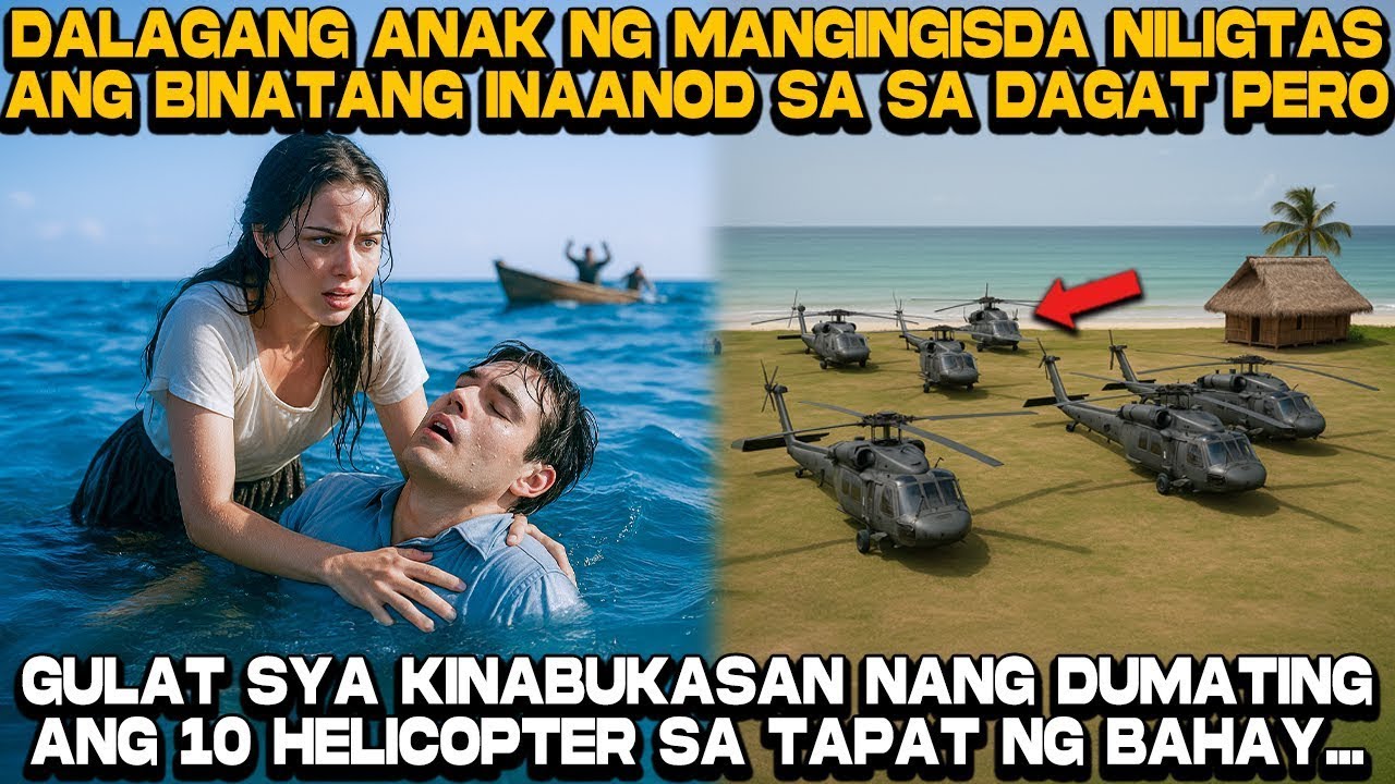Dalagang Anak ng Mangingisda Niligtas ang Binatang inaanod sa Dagat Pero...