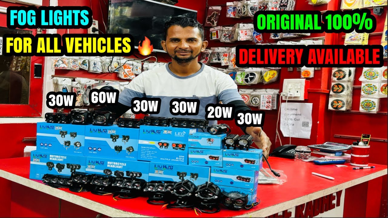 HJG ORIGINAL FOG LIGHTSTRUCK || FOR 🏍️BIKES & 🚗 & trucks🚚 /ALL OVER INDIA DELIVERY!!#hjgfoglight