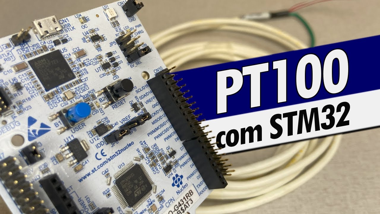 SENSOR DE TEMPERATURA PT100 COM STM32