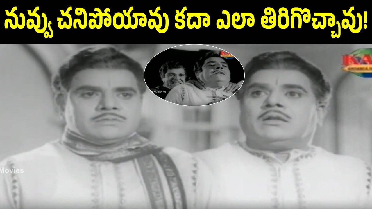 You Already Had Passed Away How Did You Come Back Again | Kodalu Pilla | Krishna | Naga Bhushanam