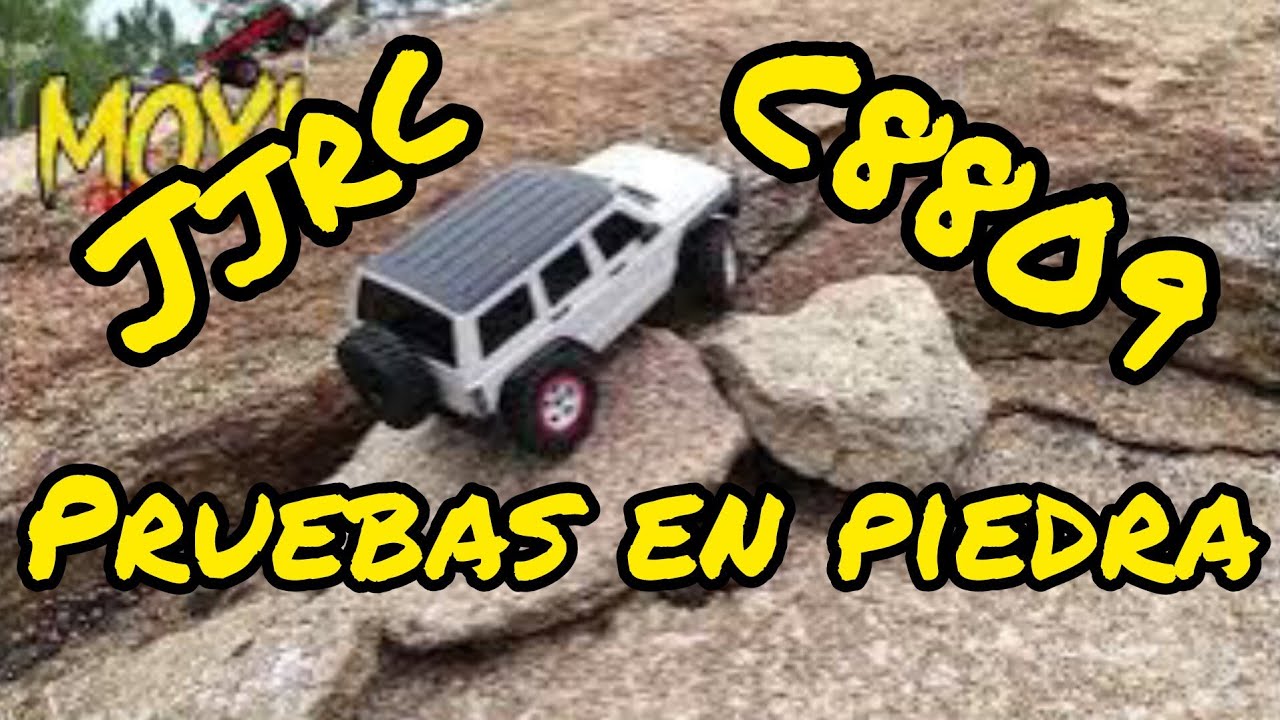 JJRC C8809, primeras pruebas en roca #rcoffoad #rccar #crawlerrc #trx4m