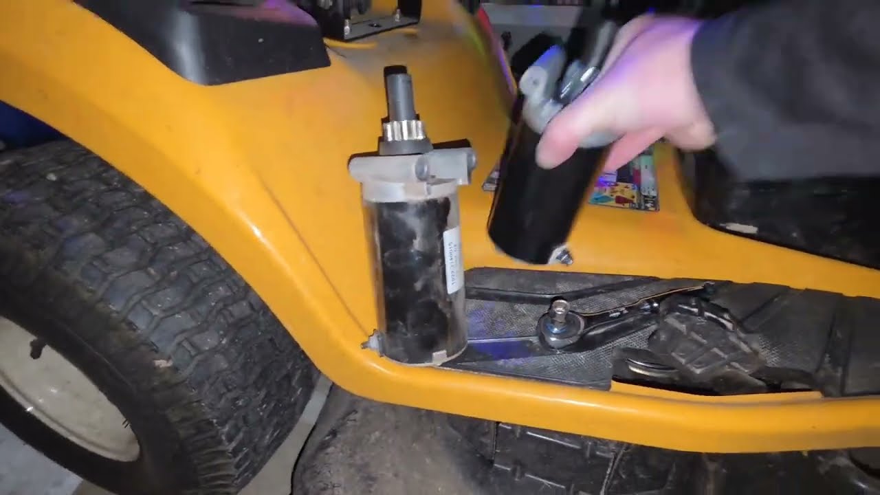 Замена стартера на Cub Cadet XT1 | Замена стартера Kohler Starter серии 7000