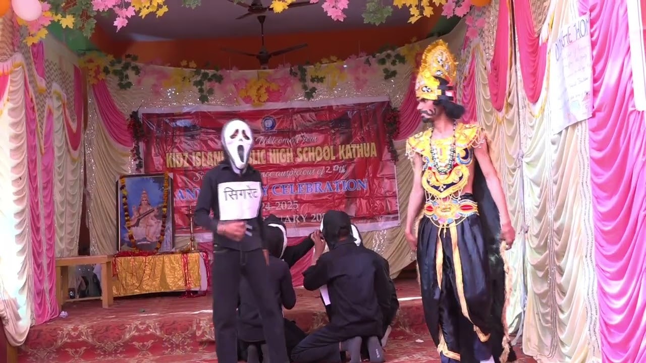 Annual day celebration 2025                              Act  : Say No to Drugs .No Smoking , Alcohl