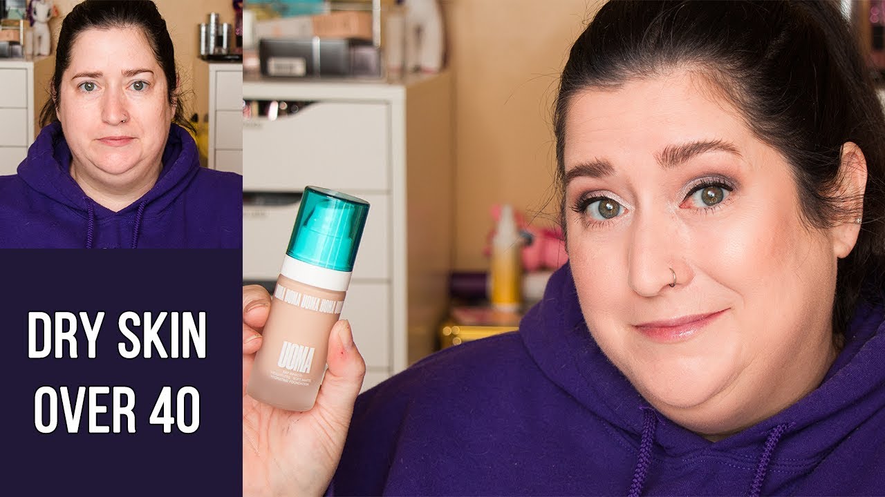 UOMA BEAUTY SAY WHAT?! FOUNDATION | Dry Skin Review & Wear Test