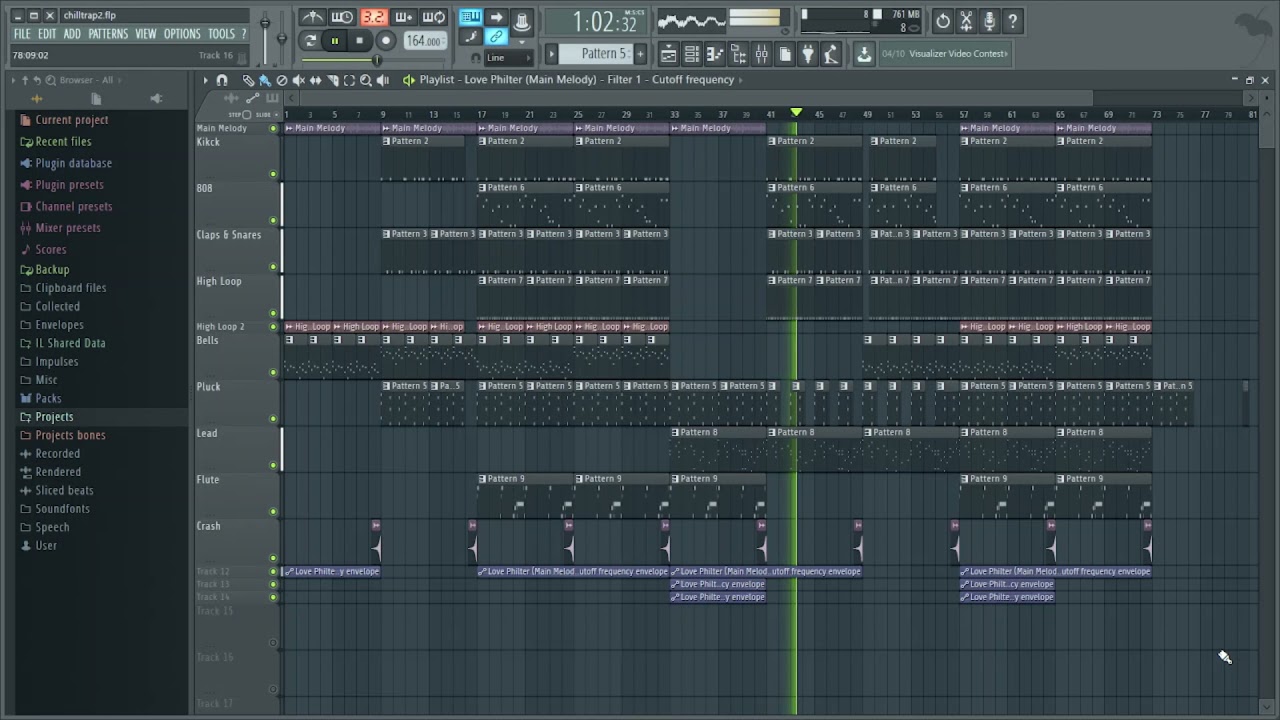 Chill/Trap Beat #2 (FL Studio Project Preview)