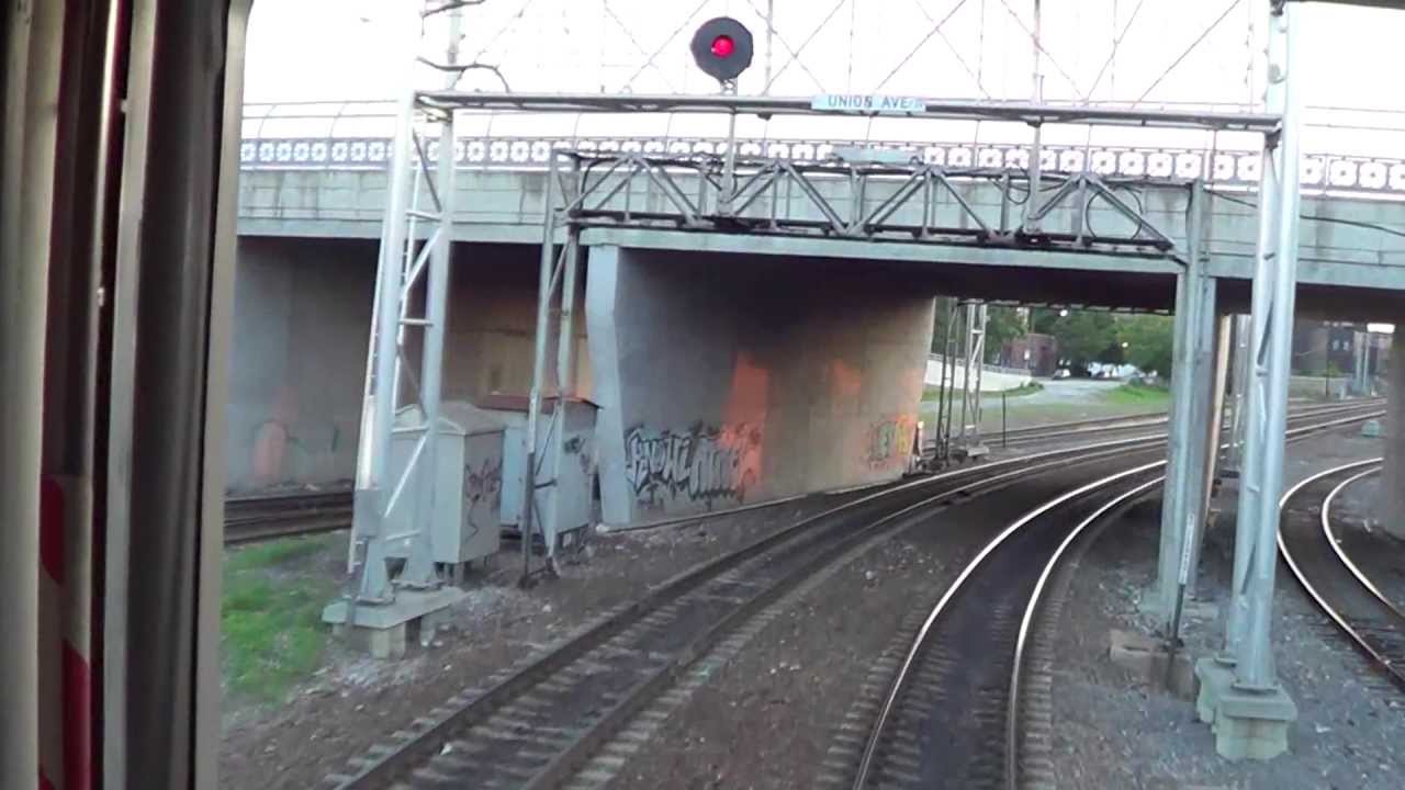 Amtrak's City Of New Orleans - REAR VIEW - Backing out of Chicago Union Station
