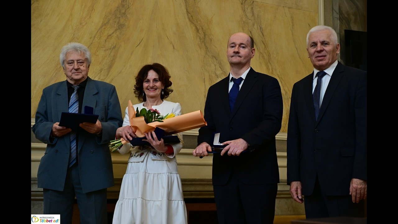 Nyíregyházi kiválóságok - Bencs Kálmán-díjat adtak át a közgyűlésen