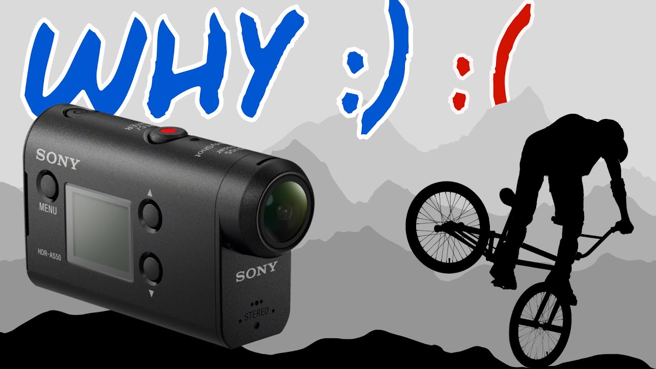 Sony HDR AS50. Terribile qualità. Fantastica Action Cam. Quanto è meno di FDR-X3000R...