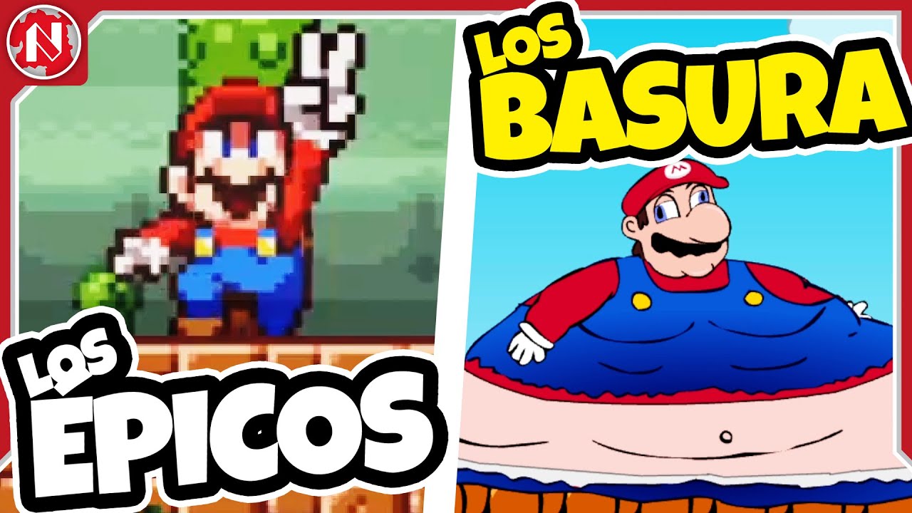 Parte 2 - Los MEJORES y PEORES Fan Games de Super Mario