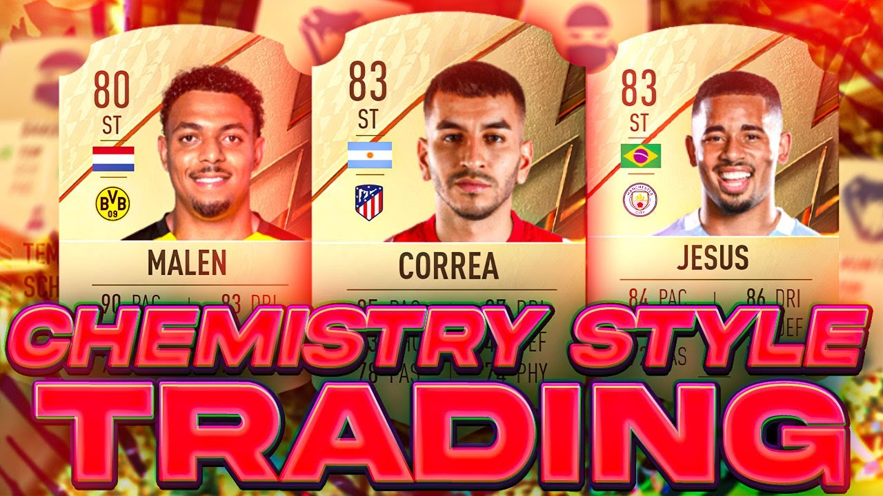 HOW TO MAKE MILLIONS OF COINS CHEMISTRY STYLE TRADING! FIFA 22