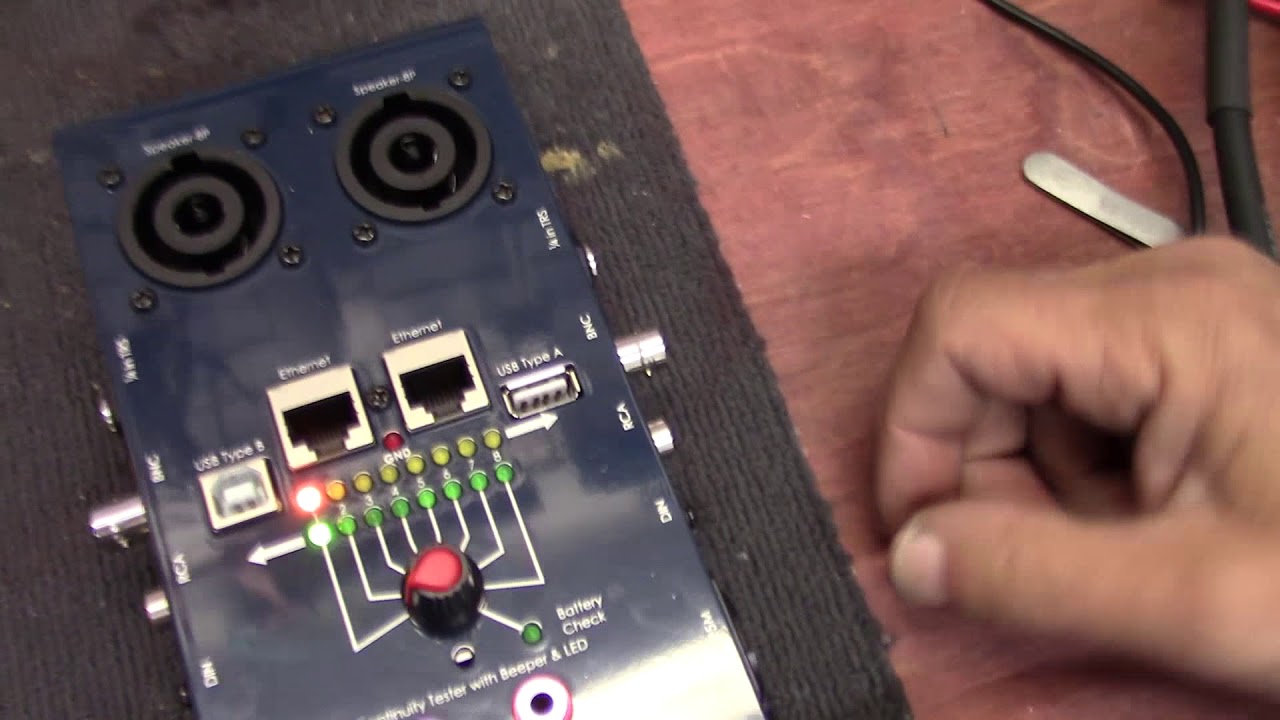 Hosa Cable Tester