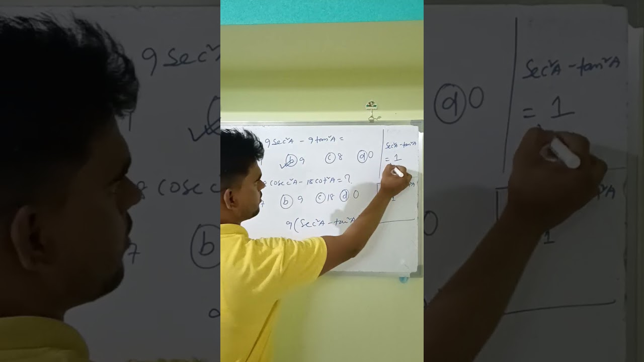 Two important mcq on trigonometry for class 10@Way to Science 79 #math #assamese #trigonometry #easy