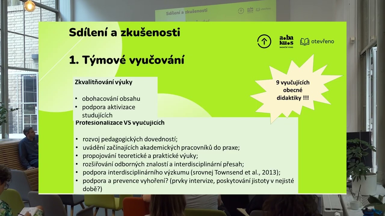 Didaktika ze čtyř perspektiv: Karolina Duschinská, Pedagogická fakulta Praha