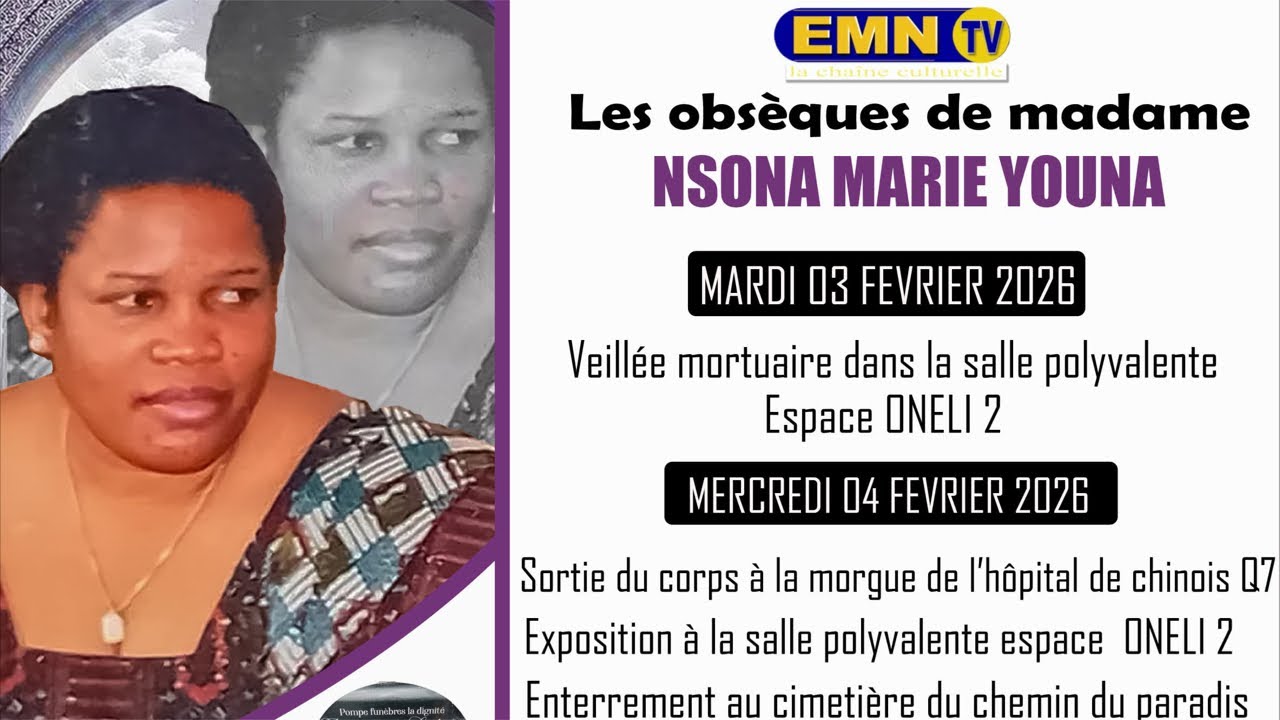 Page Noire : Sortie Et Exposition du Corps de Maman Nsona Marie Youna