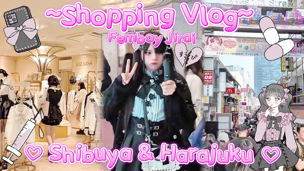 LA MODA DE LOS TOYOKO?! 😱 | De Compras en Japón 🇯🇵🩷 Shibuya 109 & Harajuku | sora-chan femboy