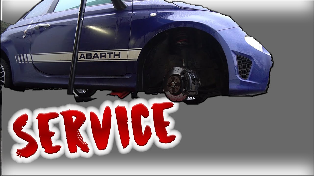 Öl Service und Bremsen wechsel | GarageTime Abarth 595