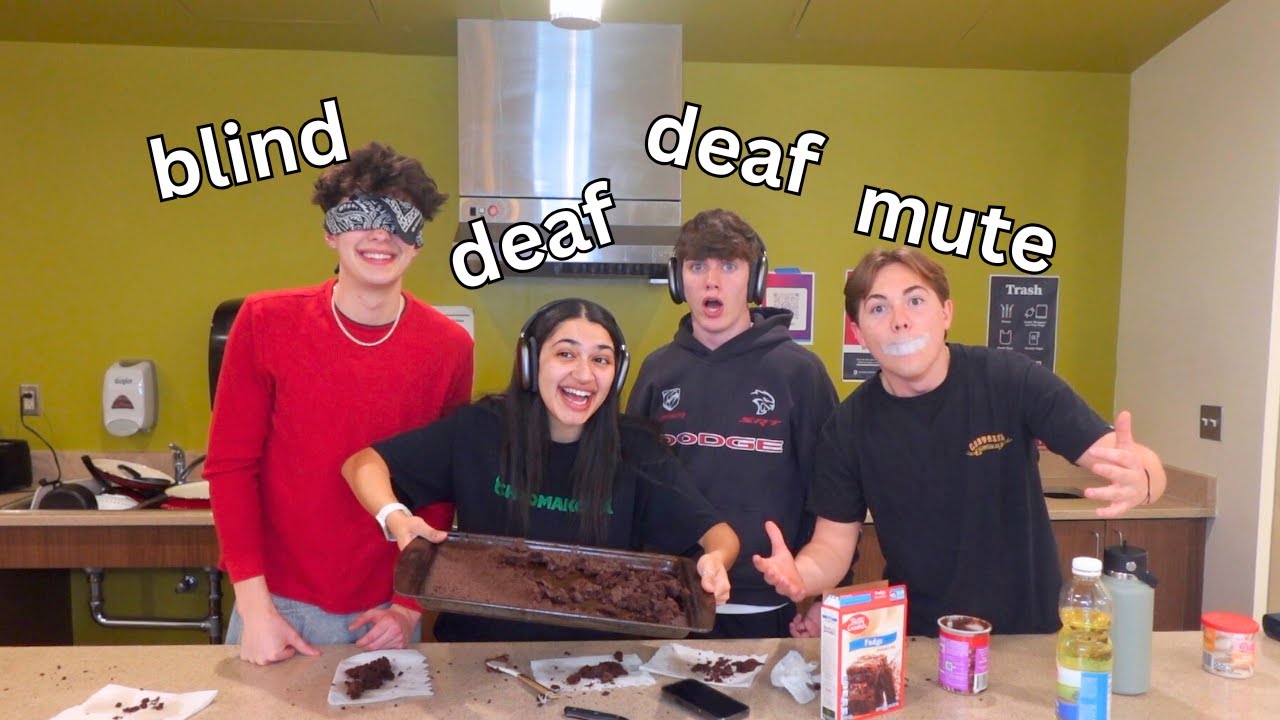 Blind, Deaf, Mute Challenge with The Guys