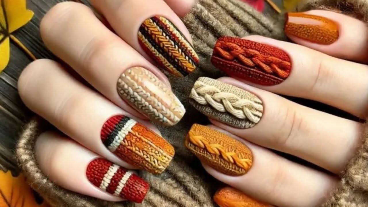 Top Fall Nail Art Ideas 20251 Stunning Autumn Nail Compilation