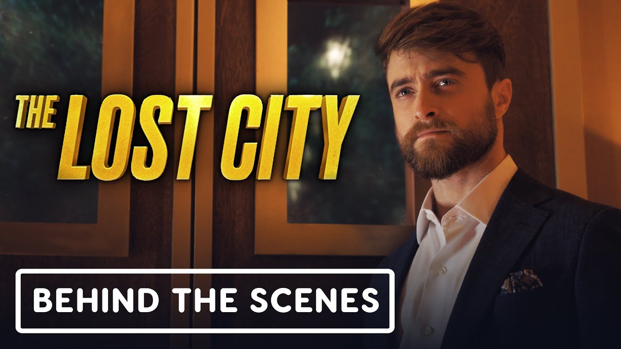 The Lost City - Official 'Gentleman Bad Guy' Behind the Scenes (2022) Daniel Radcliffe